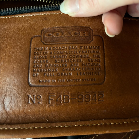 Vintage Coach 9942 Carousel bag - Picture 12 of 12